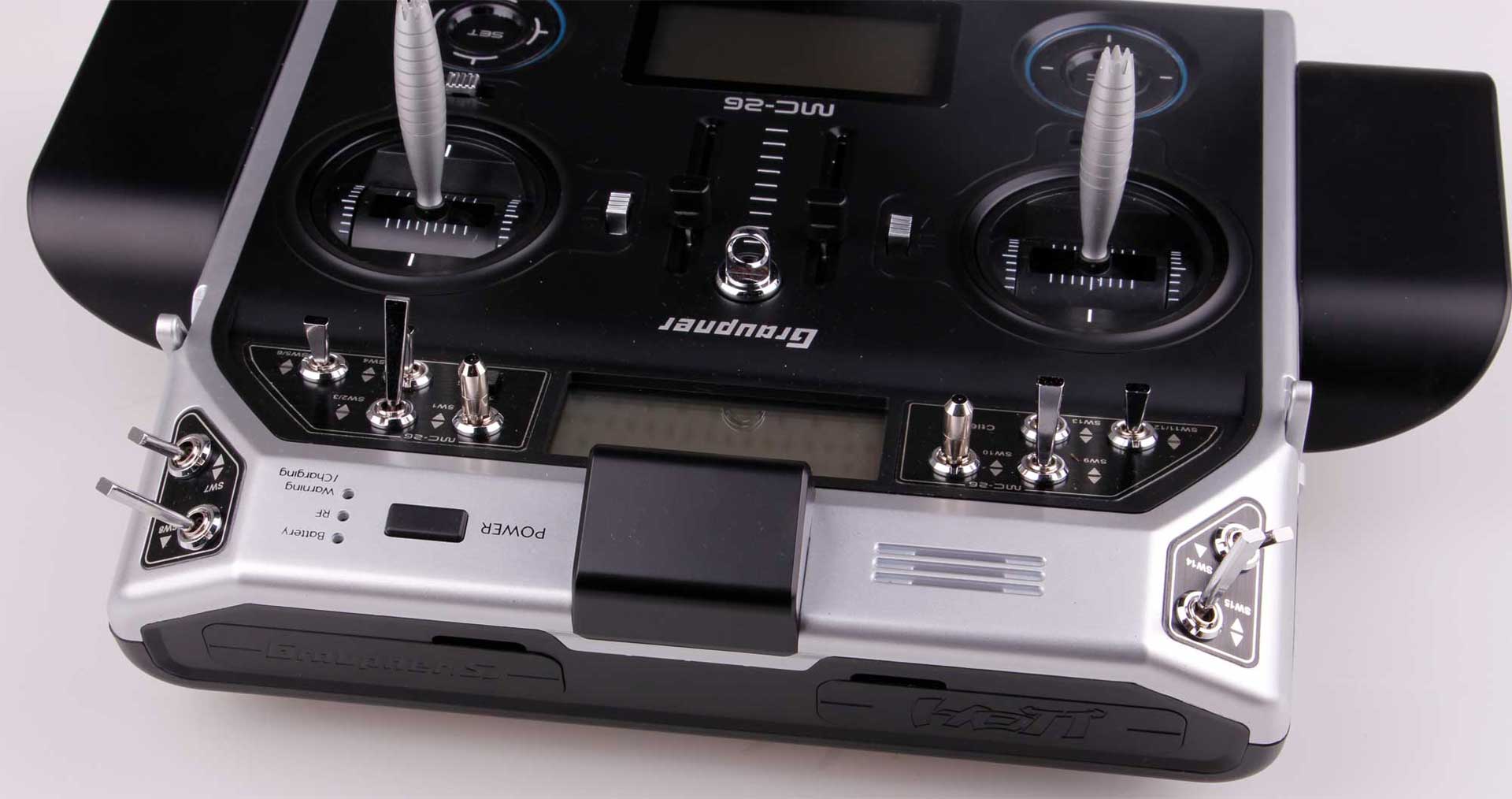 MC-26HoTT Computer-Fernsteuersender, 16-Kanal, Graupner