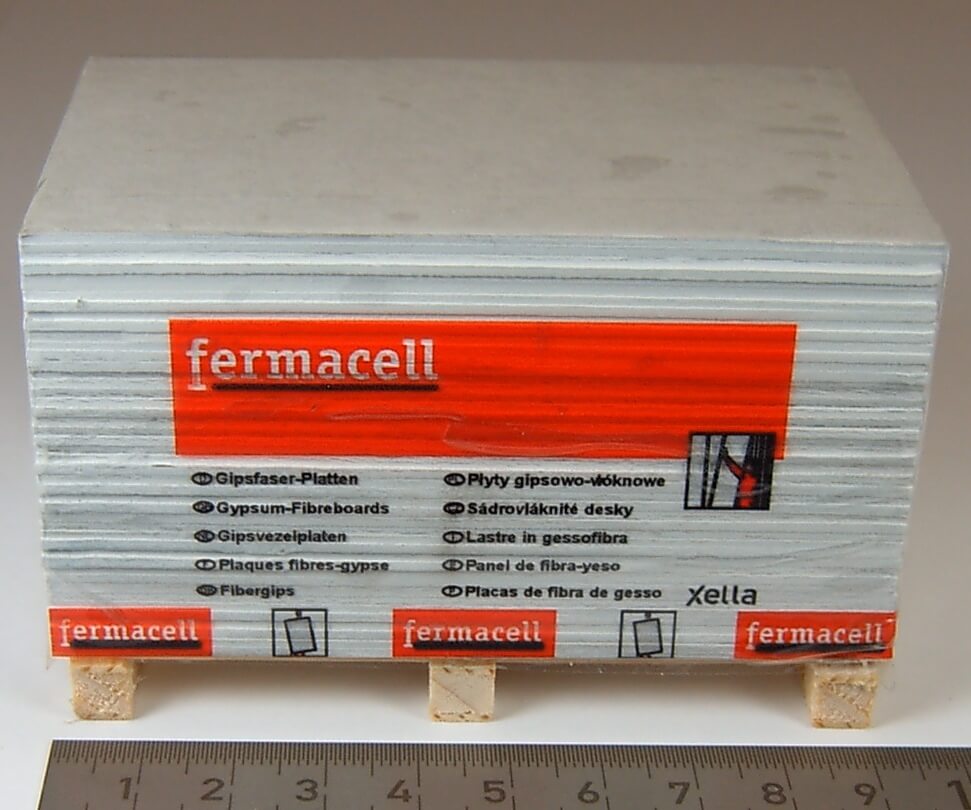 1 FERMACELL-Palette im Maßstab 1:WEDICO  Passend zum        