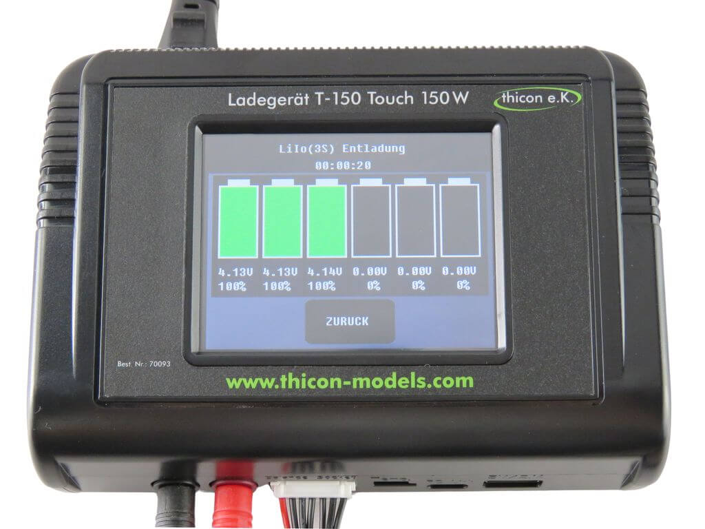 Ladegerät T-150 Touch 150W 230V AC/12V DC Ladegerät T-150 Touch 150W 230V AC/12V DC