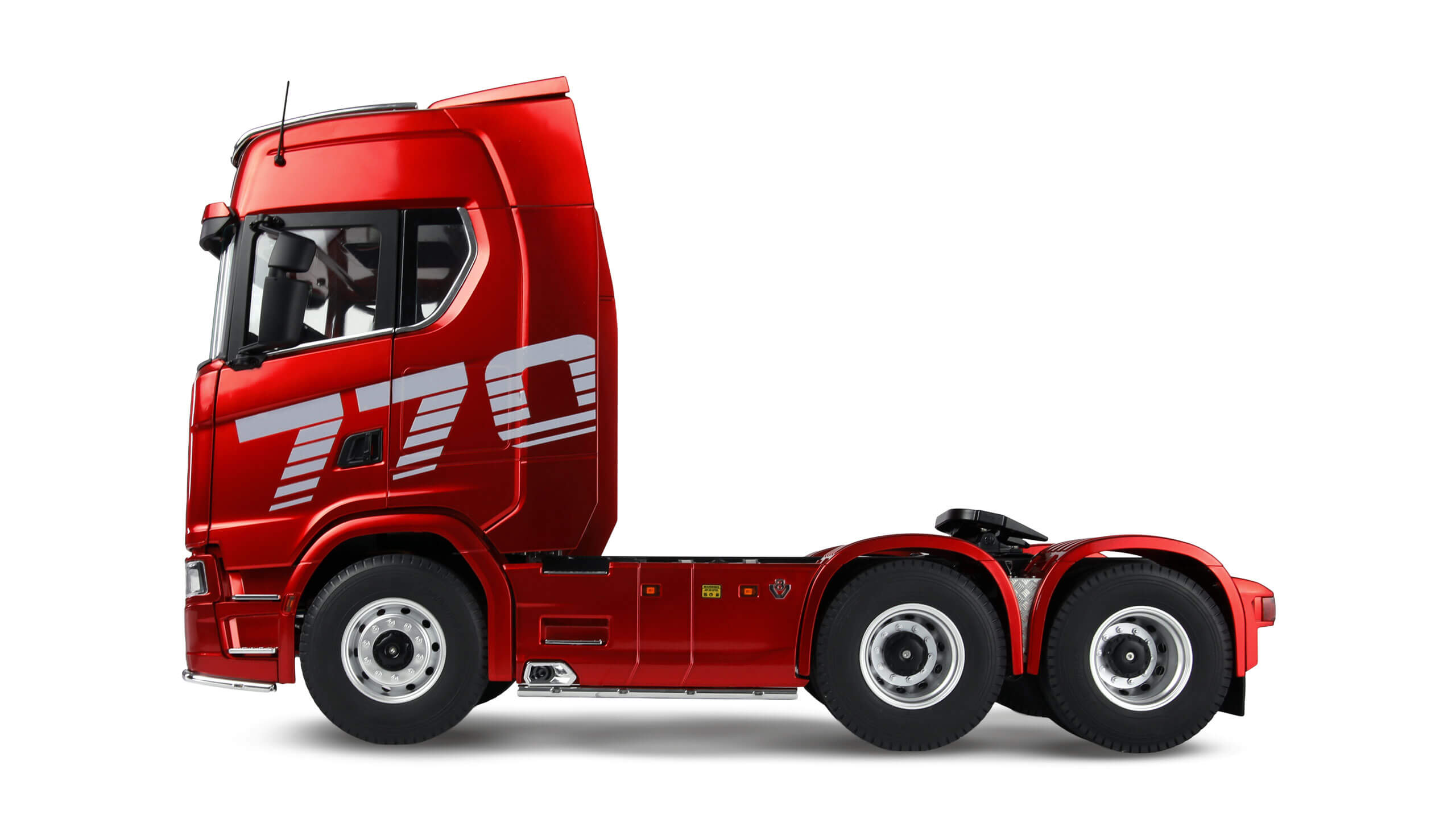 Scania 770S, RTR. Fertig montiert mit Karosserie, Licht
