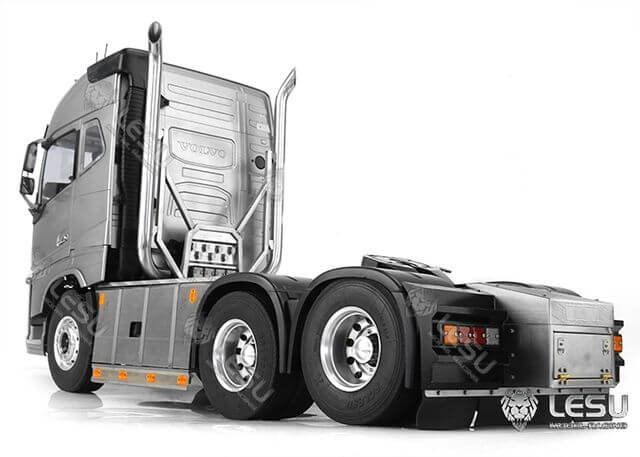 1:14 Auspuffanlage für VOLVO High-Pipe mit LED