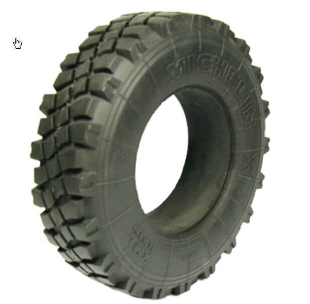 1 Reifen Michelin 12.00R20 XML voll 1:10  Da=117mm Di=60mm,