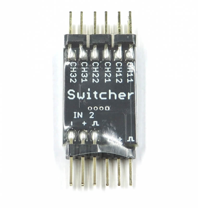 Programmierbarer Umschalter für 2 Kanäle - 3 Ebenen