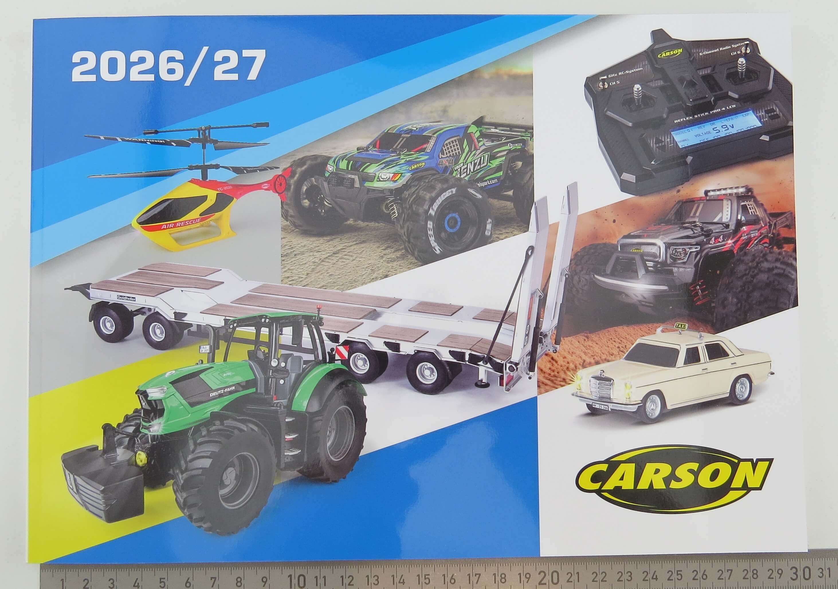 Modellbau RC-Katalog, CARSON, farbig gedruckt, aktuelle