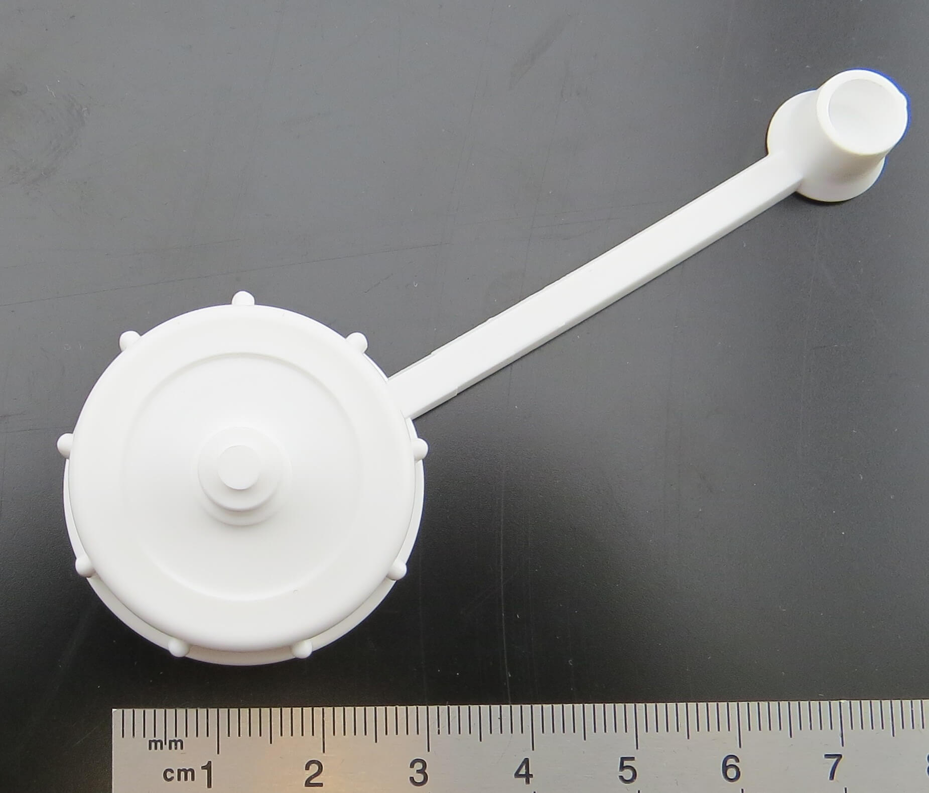 Spitzverschluss passend für SR24-Rauchöl-Flaschen. Weiss
