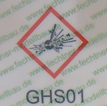 gedruckte Gefahrgutzettel (WDC-Maßstab)  GHS01 laut gedruckte Gefahrgutzettel (WDC-Maßstab)  GHS01 laut