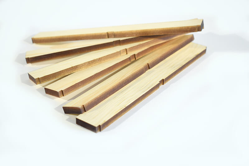 Nooxion Broshuis 2+5 Verbreiterung, Echtholz (6 Stück) Nooxion Broshuis 2+5 Verbreiterung, Echtholz (6 Stück)