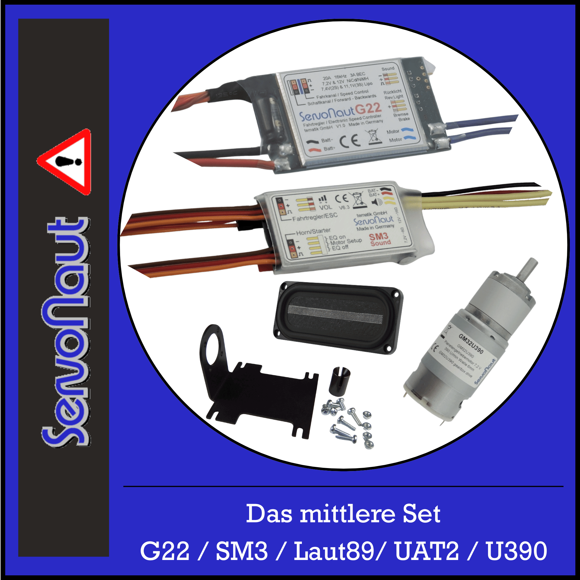 Das mittlere Set G22 SM3 Laut89 UAT2 U390