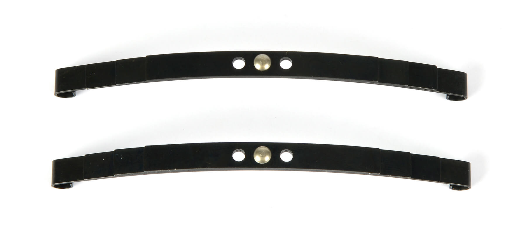 Leaf spring rear axle (2 pieces). For Tamiya rear axle.