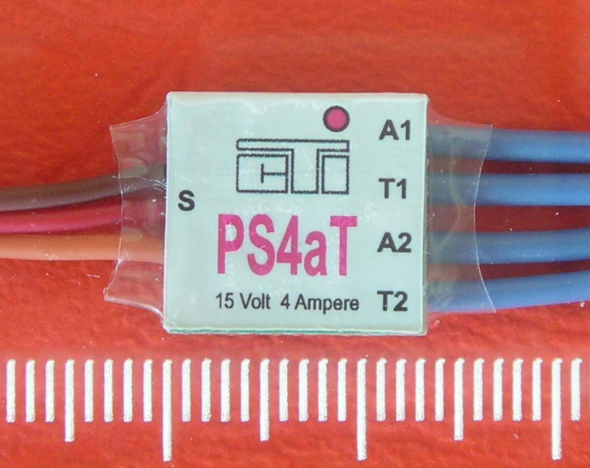 Memoryschalter PS4aT m.4x 4A-Ausgang  2x
