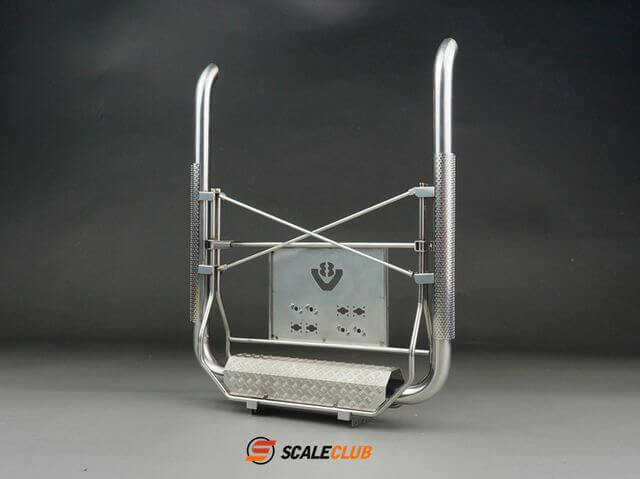 1:14 Auspuffanlage für SCANIA mit Geräteträger V2A
