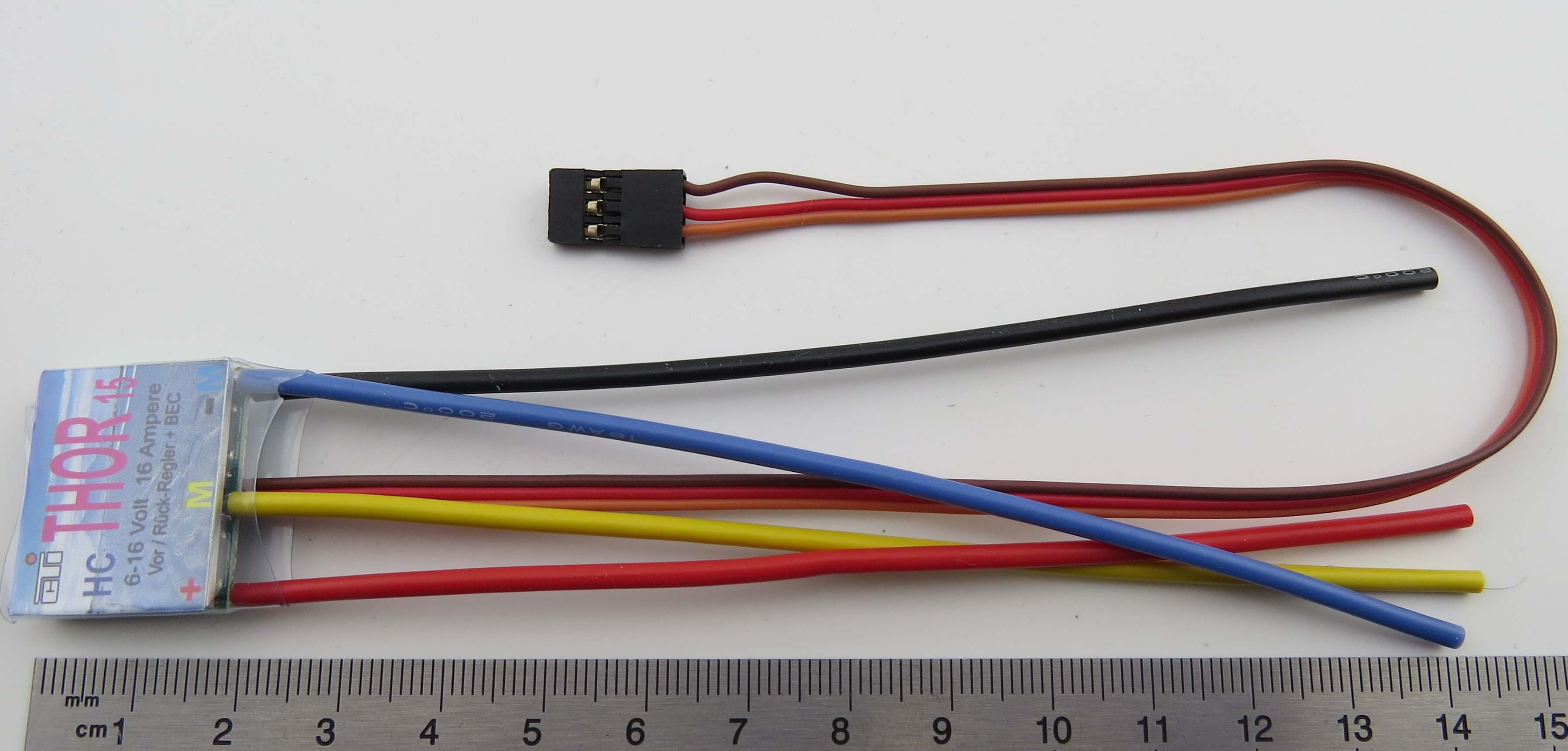 1 15 Fahrregler THOR HC hasta 15V max.18A 100% de avance