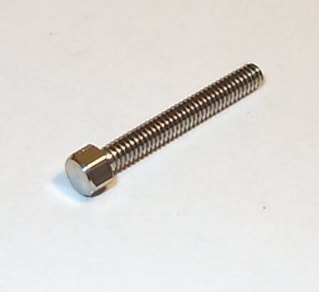 6-Kant-Modellschraube M2,0 x 15 VA/Niro  SW 3,0mm Kopfhöhe  