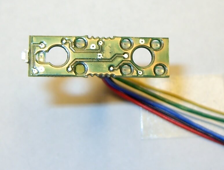 Platinen für 6-Kammer-Rückleuchten 7,2V. 1 Paar (1x li., 1x Platinen für 6-Kammer-Rückleuchten 7,2V. 1 Paar (1x li., 1x