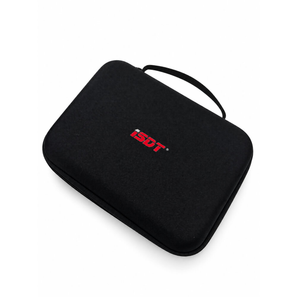 etui, hülle, koffer, rundum-pad, schwarz