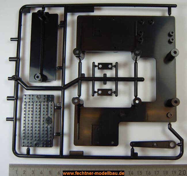 Spritzguss-Teilesatz P-Teile, schwarz. Für verschiedenen 1 Spritzguss-Teilesatz P-Teile, schwarz. Für verschiedenen