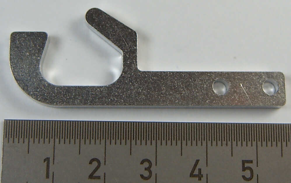 langer Haken für Abroller (Leimbach).  Zur Erhöhung der 1 langer Haken für Abroller (Leimbach).  Zur Erhöhung der