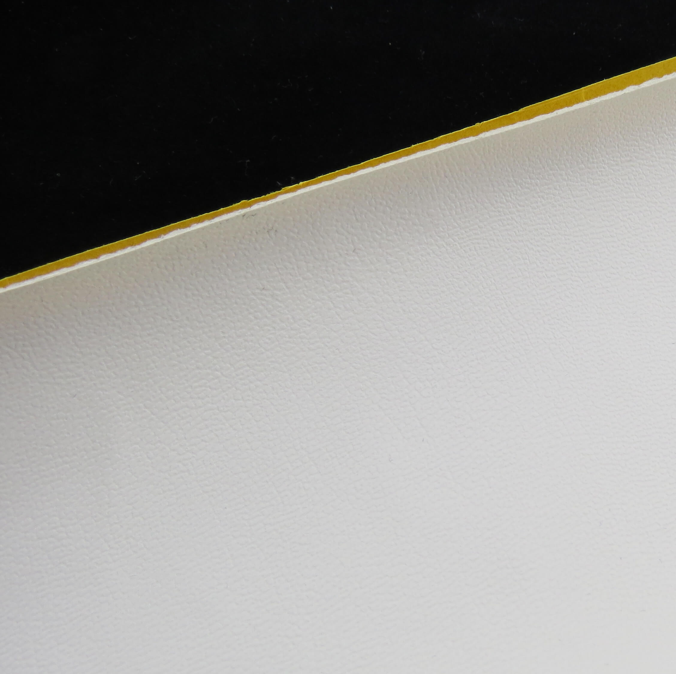 45 x 10 cm selbstklebendes Leder, Lederimitat. Farbe weiss  