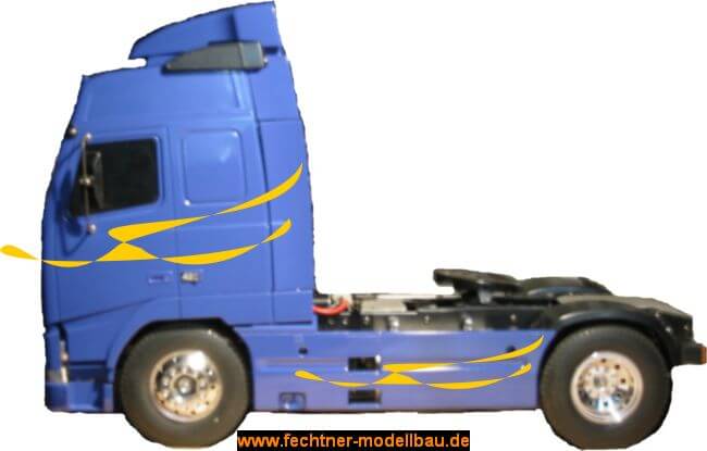 Folien-Dekor aus hochwertiger Selbst- klebefolie, für Volvo