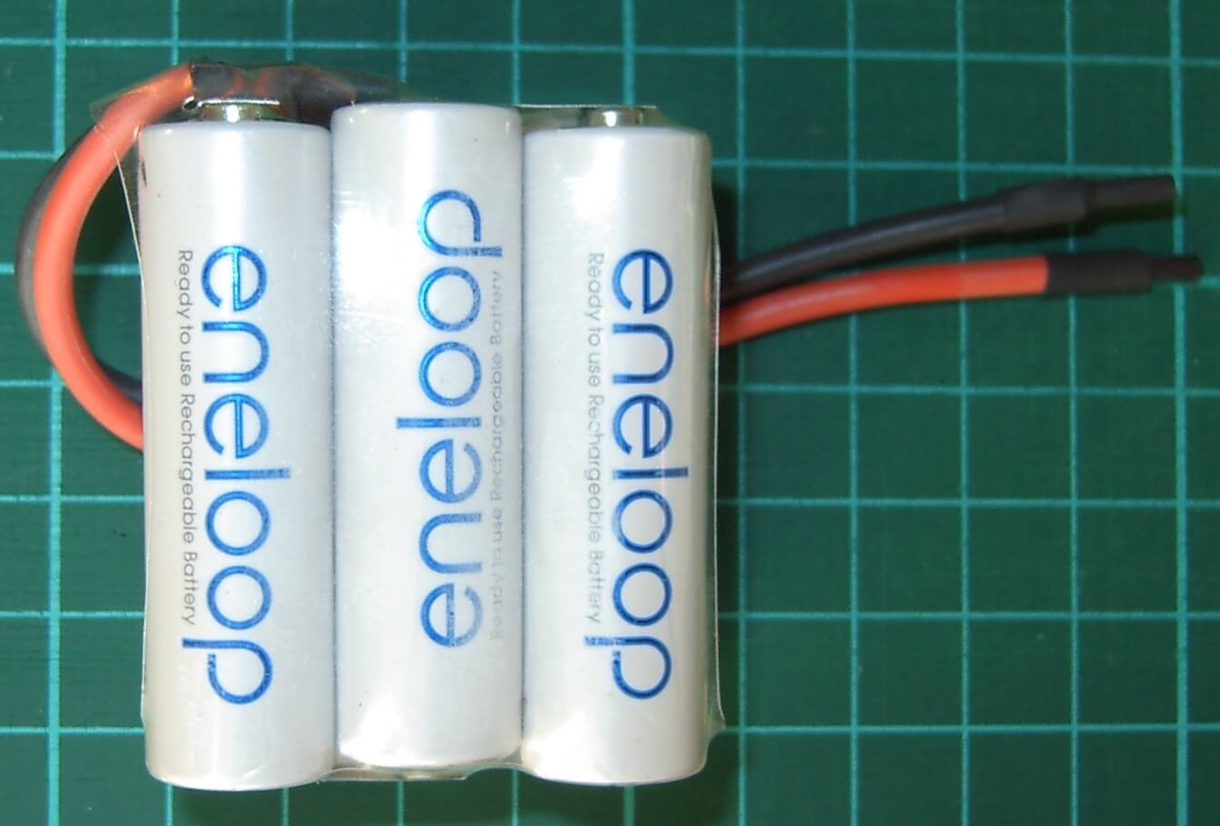 Akku-Pack mit 6x Sanyo ENELOOP, 7,2V 6 Zellen, 2000mAh NiMH Akku-Pack mit 6x Sanyo ENELOOP, 7,2V 6 Zellen, 2000mAh NiMH