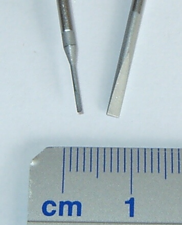 1 Schlitzdreher 0,8mmx40mm CV-Molybdän   WIHA PicoFinish (1 