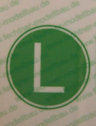 L-Schild grün/weiß 1/8 Hinweisschild "geräuscharmer LKW" L-Schild grün/weiß 1/8 Hinweisschild "geräuscharmer LKW"