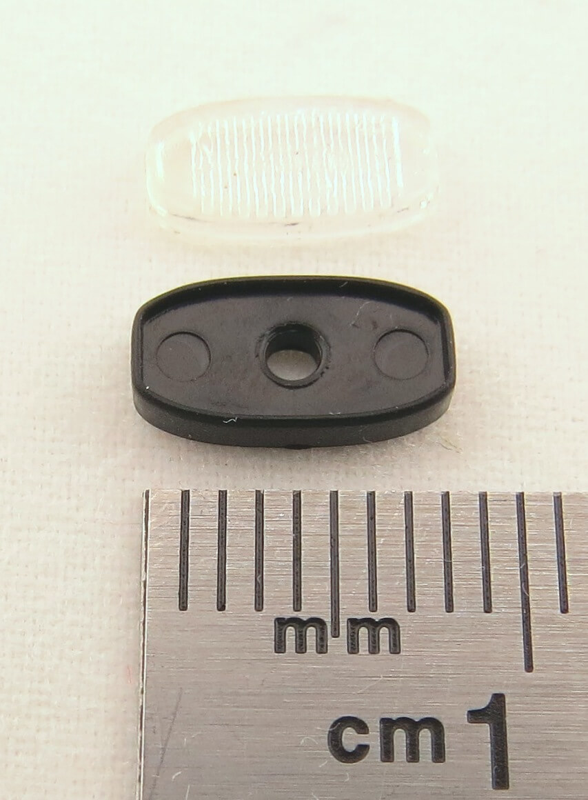 Kontur-Leuchte, weiss, Hella, M 1/14. 8,5 x 4mm