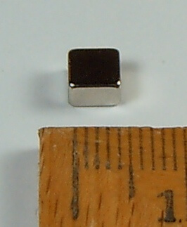 Neodym Magnet, Quadrat, 5x5mm. 3mm dick, hohe 1x Neodym Magnet, Quadrat, 5x5mm. 3mm dick, hohe