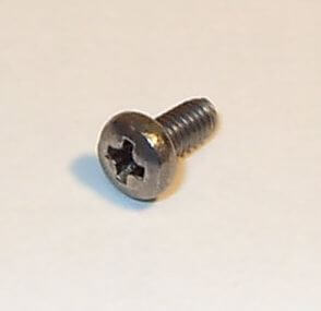 25 lens head screws with Phillips M2,5x 5 DIN 7985, stainless steel