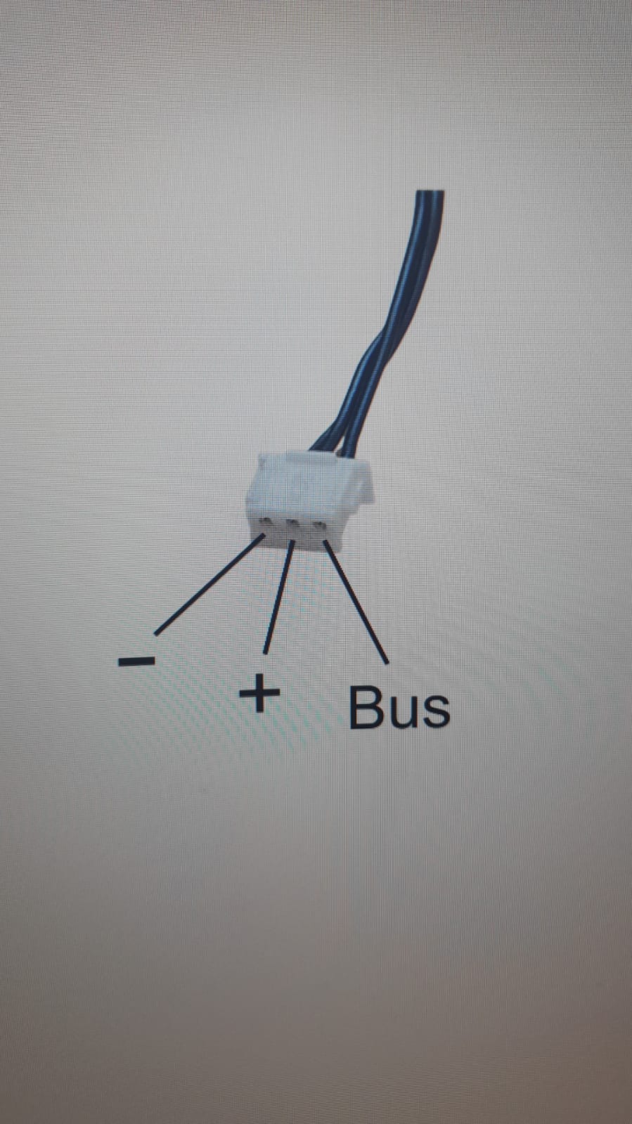 EasyBus Ersatzkabel 60cm lang 1-seitig mit Pfostenkupplung