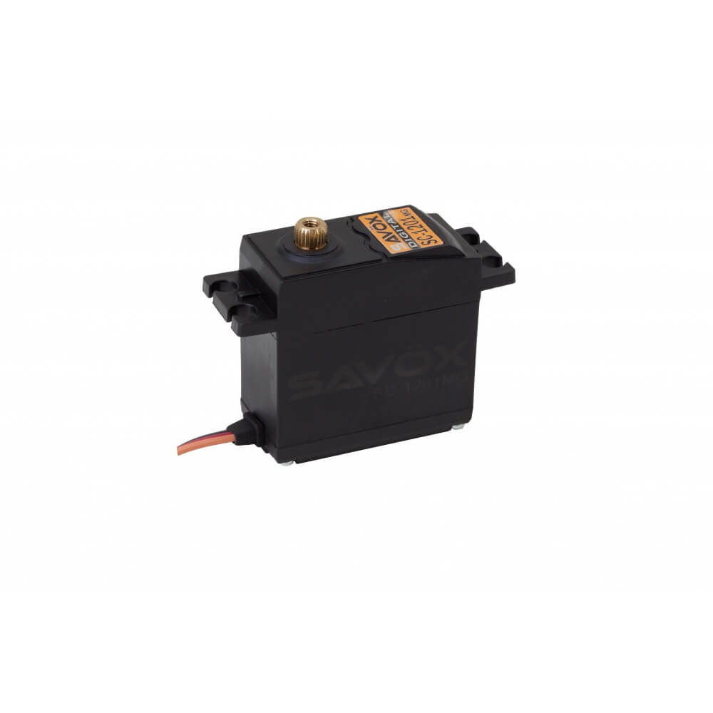 SAVÖX Servo SC-1201MG digital servo. Dimensions: 40,7 x 20 x 42,4mm