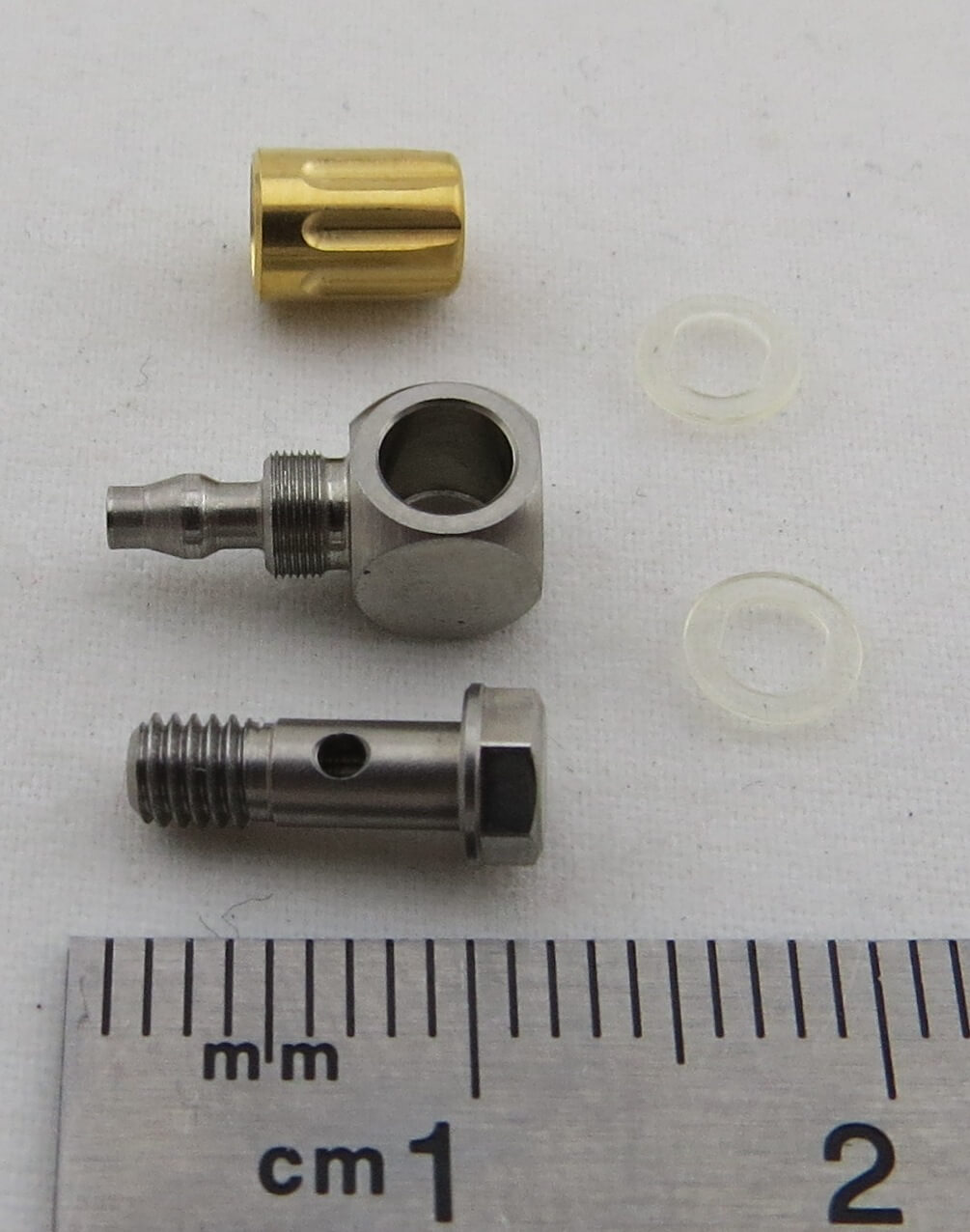 ScaleART Nippel gewinkelt 90°, aus Edelstahl, für 3mm ScaleART Nippel gewinkelt 90°, aus Edelstahl, für 3mm