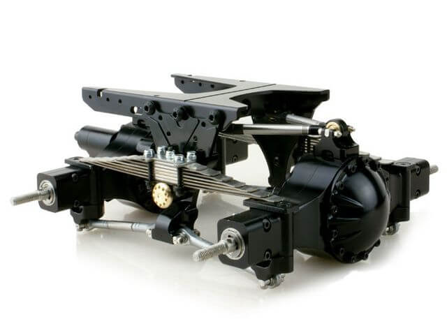 1:14 Pendelfederung V2 hinten Alu schwarz für Differenziale 