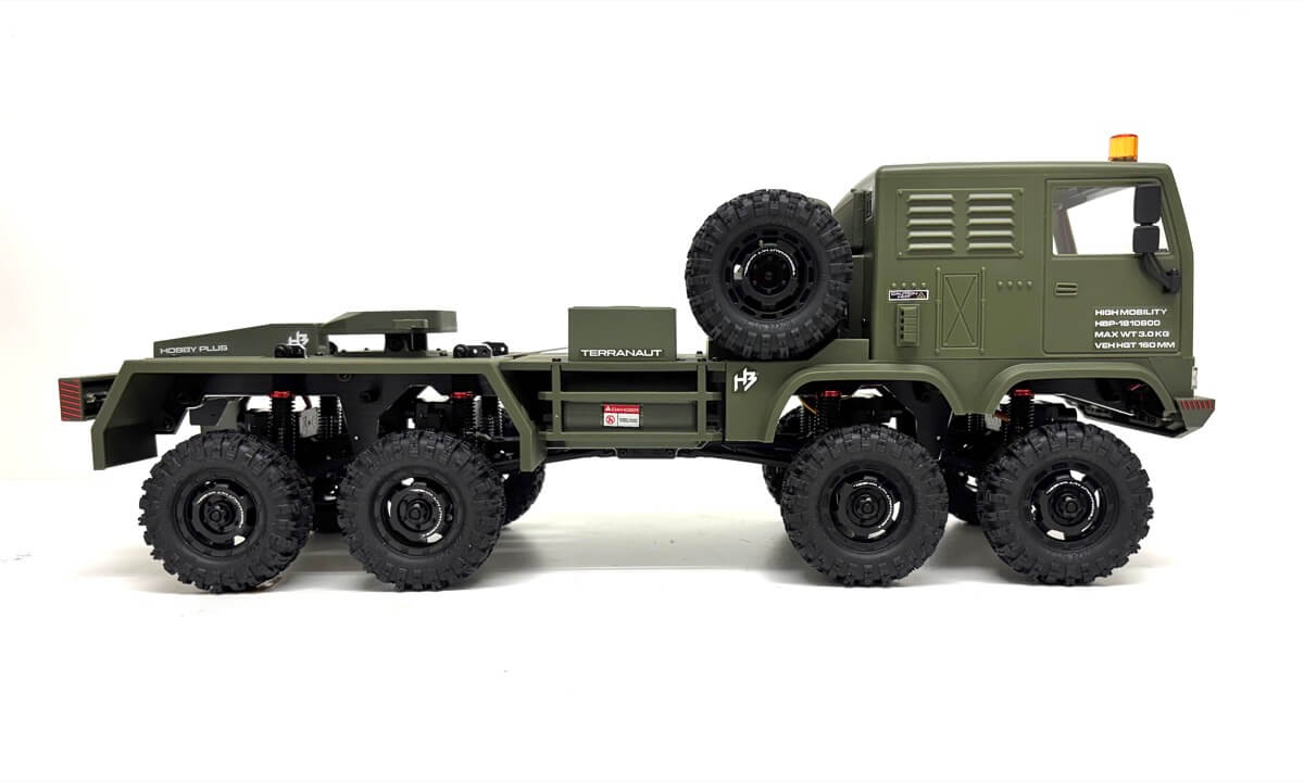 CR18P 1/18 Terranaut, voll funktionsfähiges 8x8 Bergefahrz