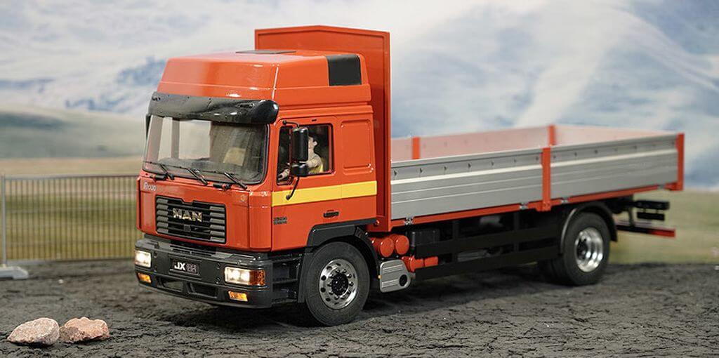 1:14 MAN F2000 2-Achs-Gliederzugmasch. mit Pritsche 1:14 MAN F2000 2-Achs-Gliederzugmasch. mit Pritsche