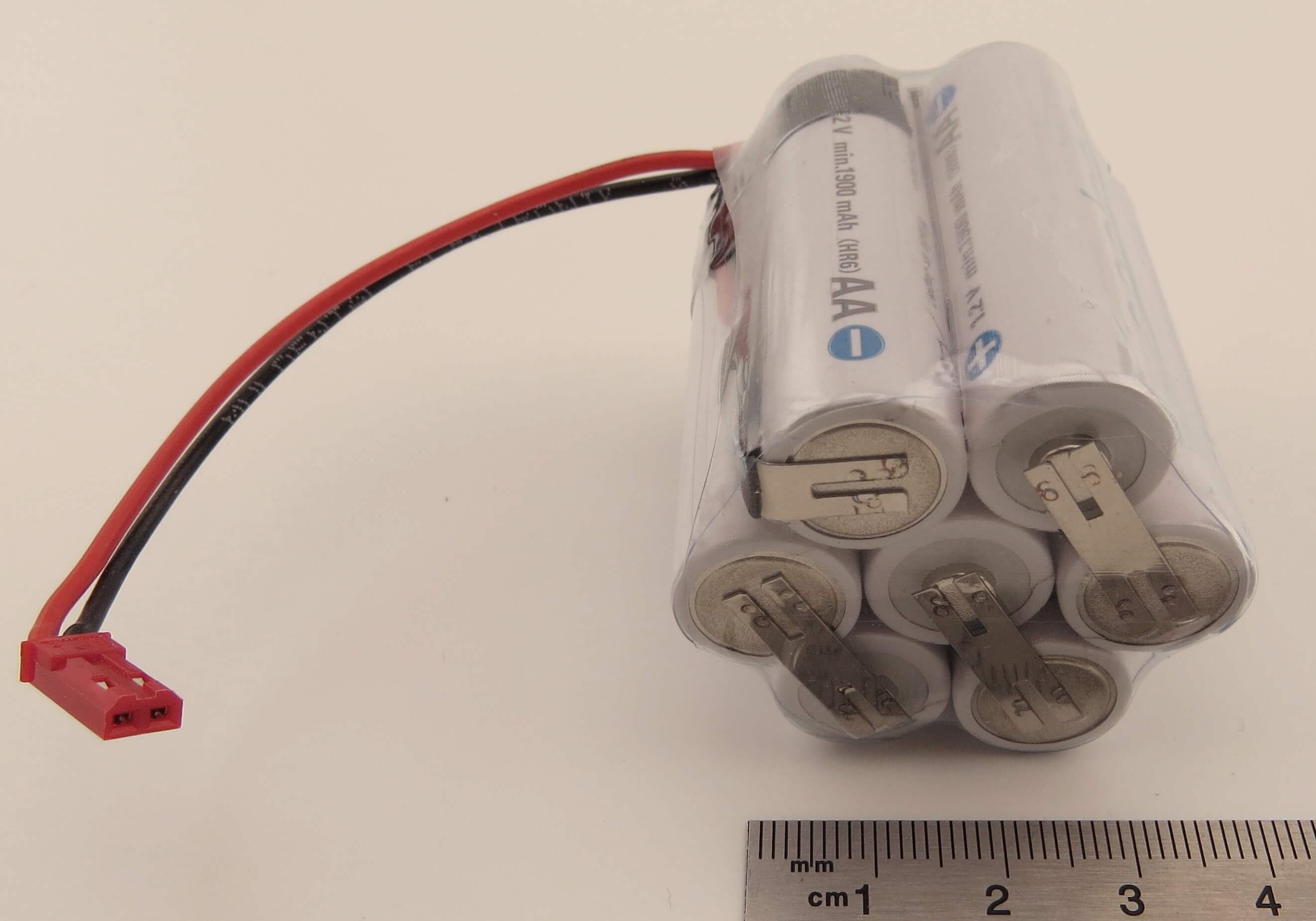 Akku-Pack mit 7x Sanyo ENELOOP, 8,4V 7 Zellen, 2000mAh      