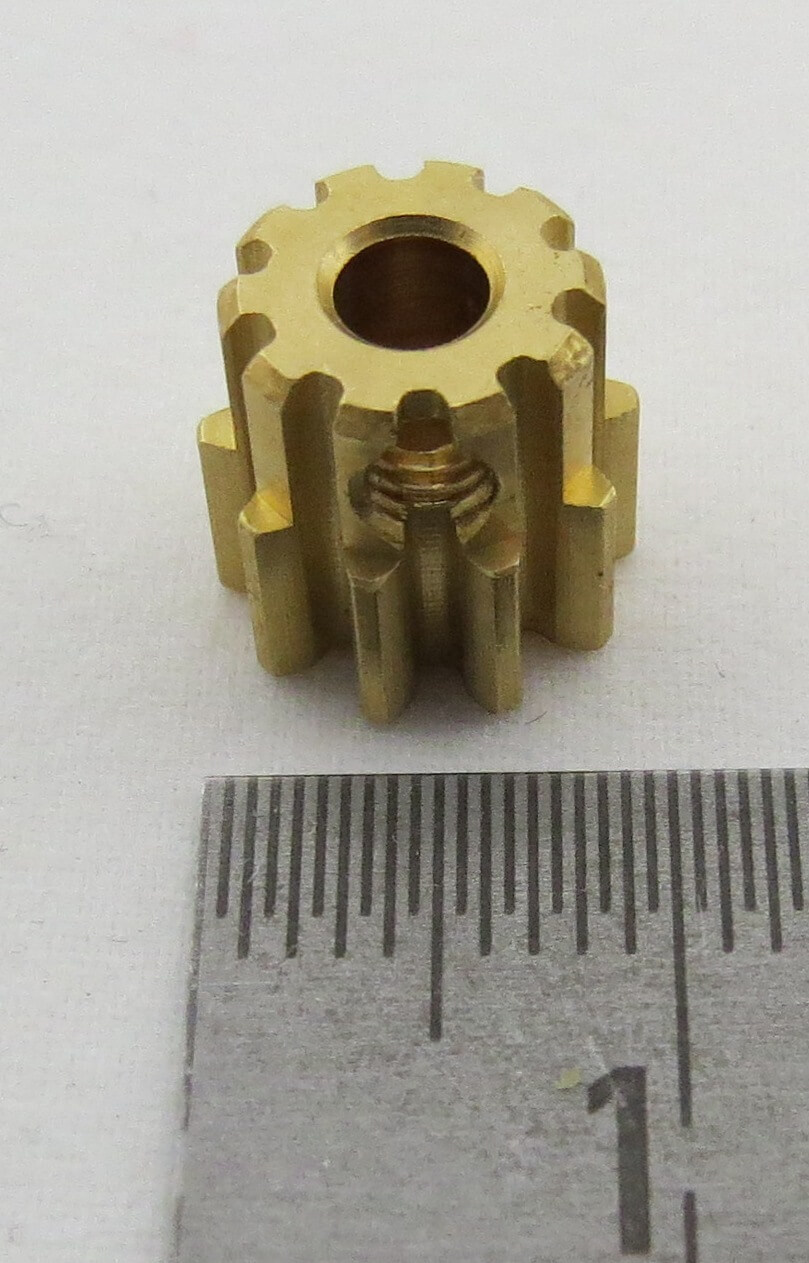Tamiya Kamyon için 10 dişli dişli. Motor pinyonu 10 diş modu