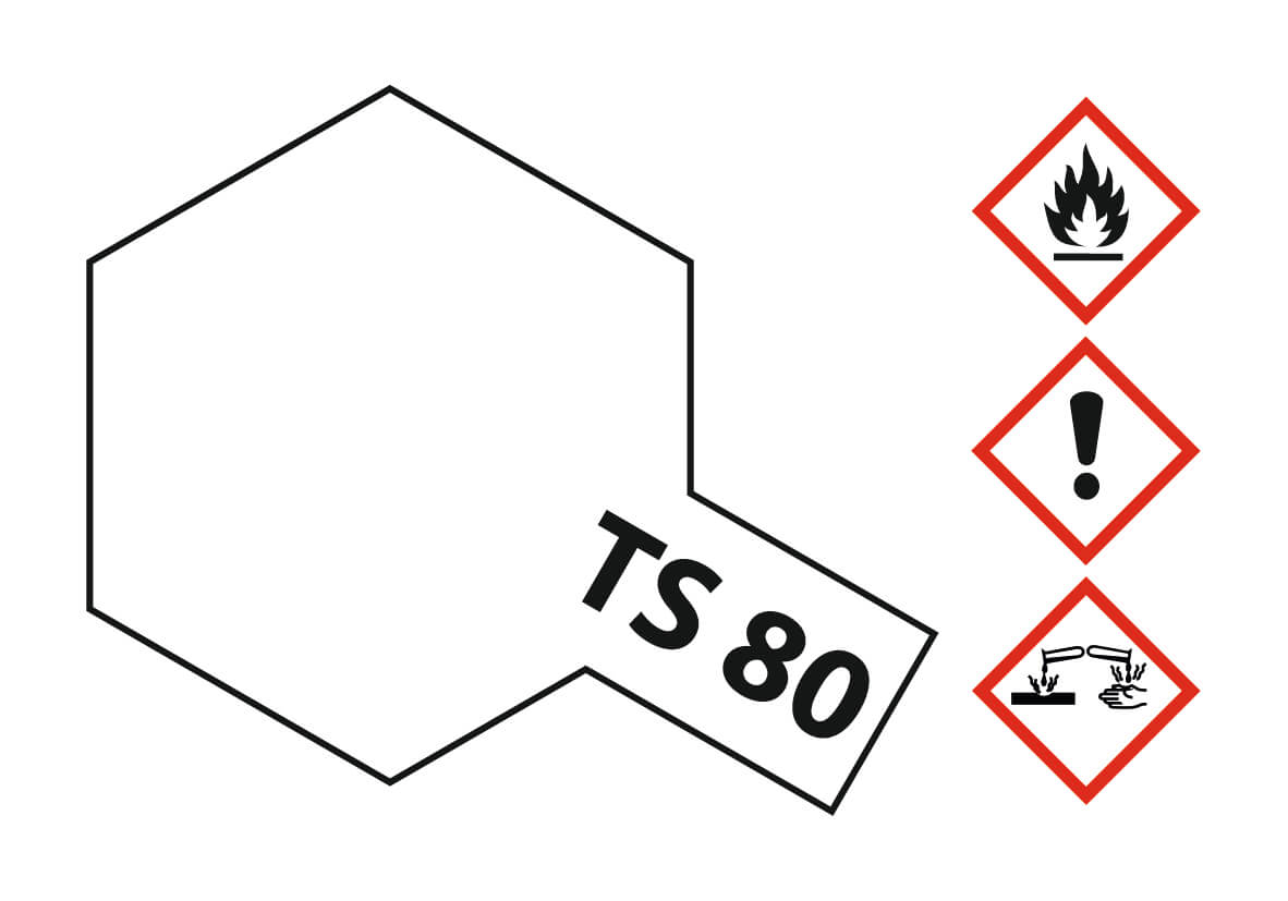 Sprühlack-Dose 100ml, Klarlack,matt, TS-80 1x Sprühlack-Dose 100ml, Klarlack,matt, TS-80