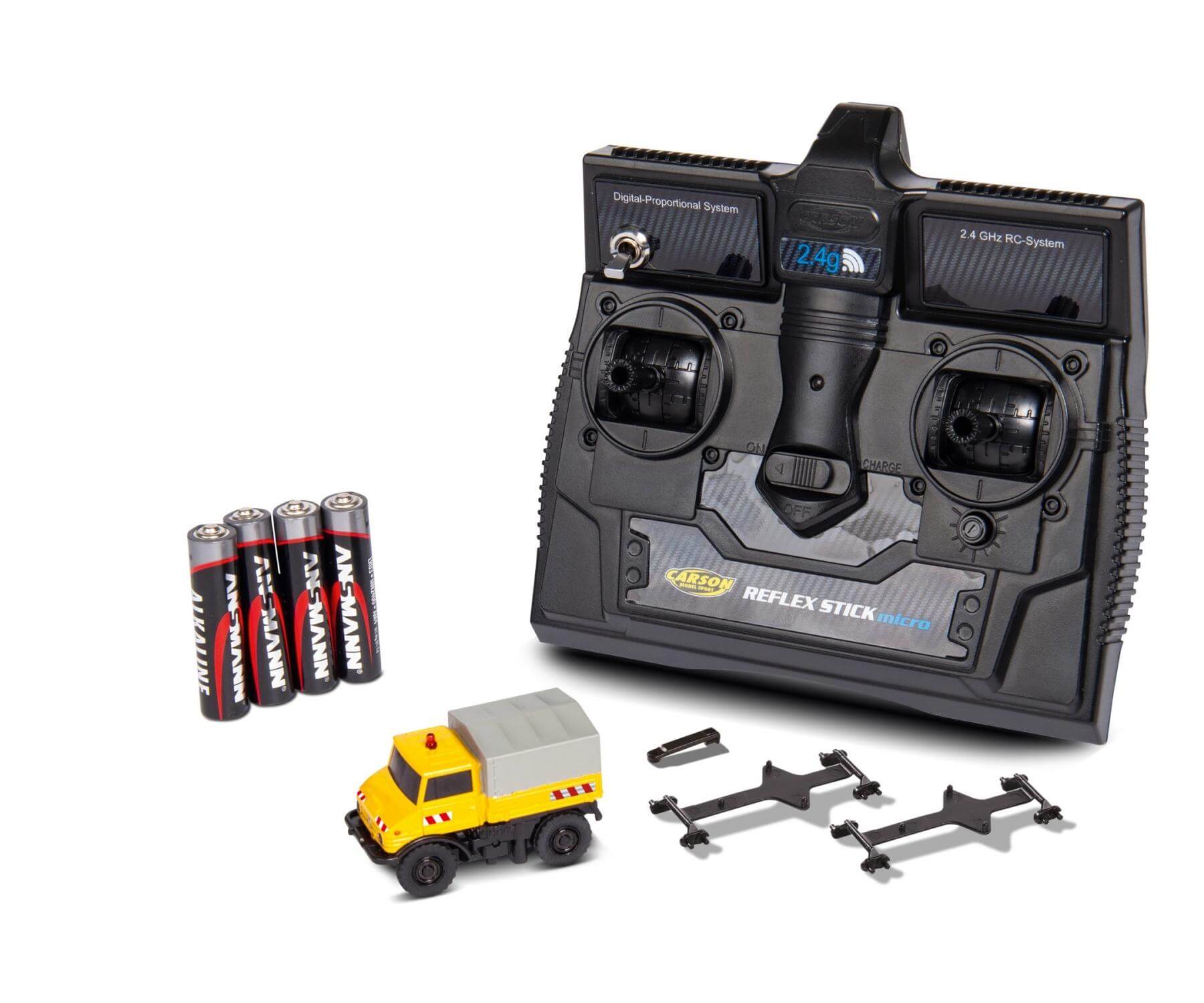 Unimog U406 MB 2-Wege, 1:87, 100% RTR. Fahrfertiges Modell  