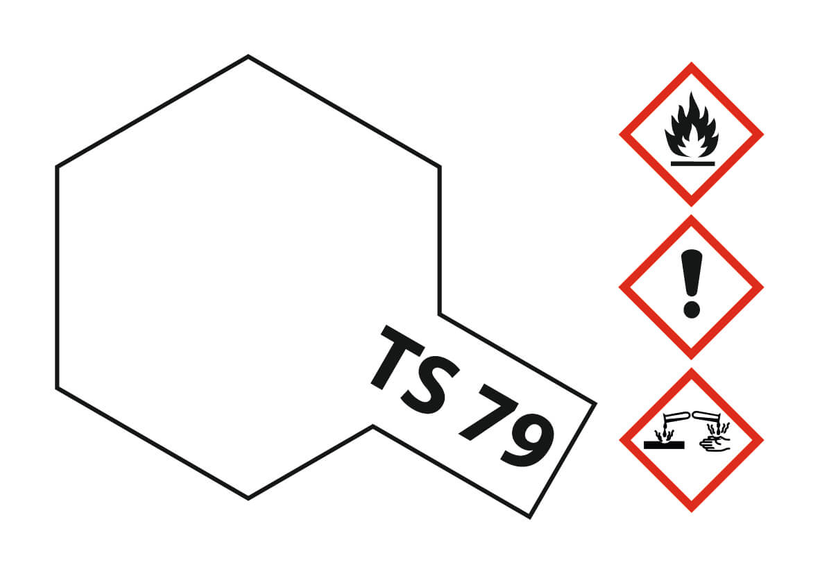Sprühlack-Dose 100ml, Klarlack,seidenmatt, TS-79 1x Sprühlack-Dose 100ml, Klarlack,seidenmatt, TS-79