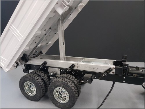 Servonaut Kippeinheit für Tamiya Arocs 3348 Hinterkipper    