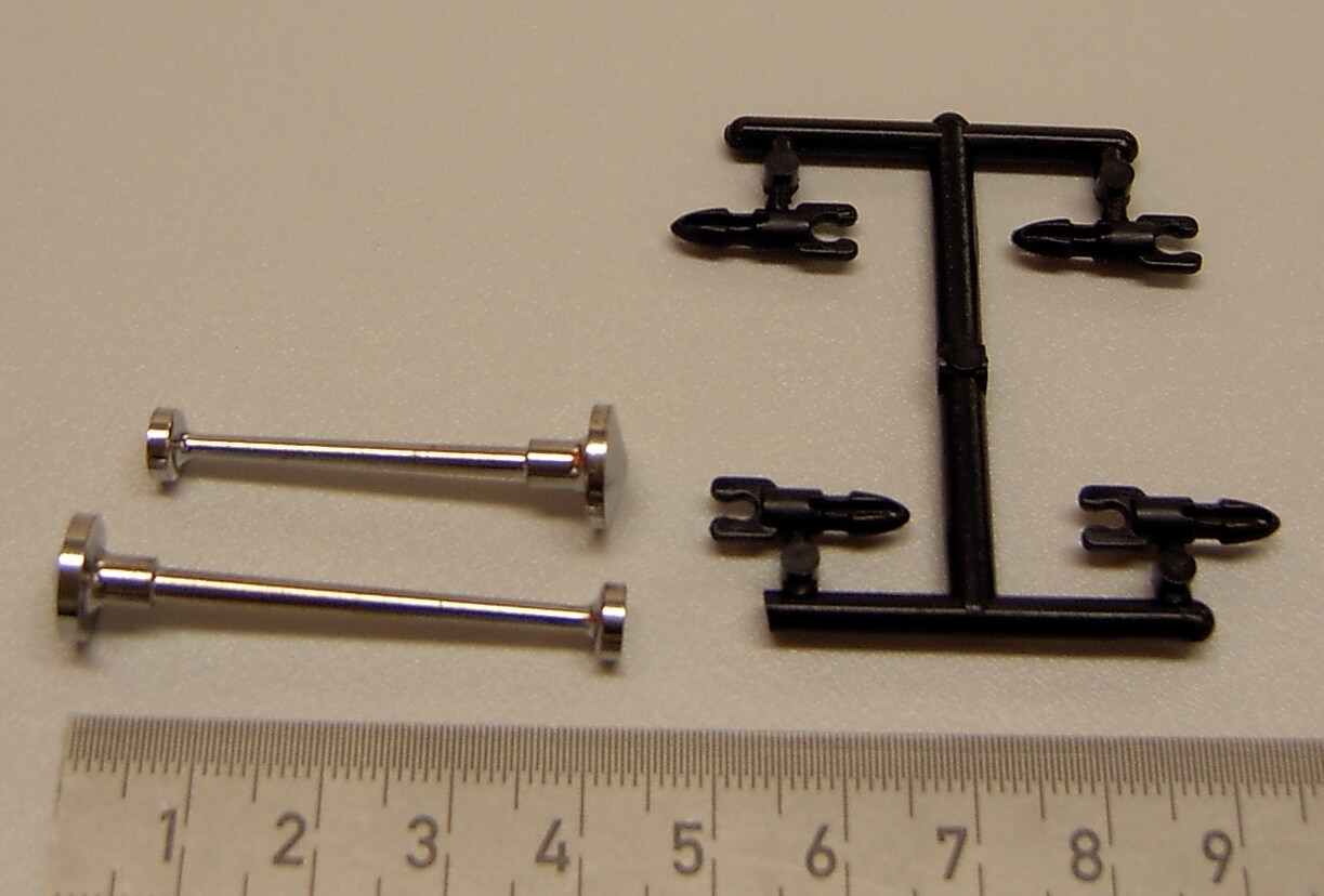 Signalhörner 2 Stück, für MAN TGX (895) 1x Spurverbreiterung Truck für 2 Hinter- achsen (2016)