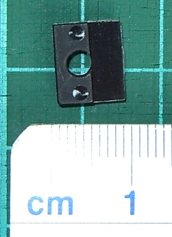 Klemmplatten (Kunststoff) für Servo-  Traverse. (761 1x Klemmplatten (Kunststoff) für Servo-  Traverse. (761