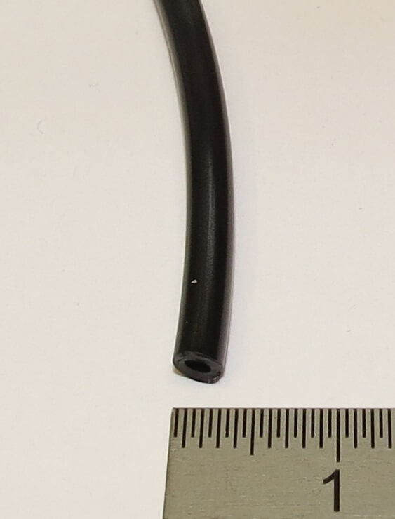 Hydraulik-Schlauch AD 3 mm / iD 1,5 mm.  1m. Max. Druck 18 Hydraulik-Schlauch AD 3 mm / iD 1,5 mm.  1m. Max. Druck 18