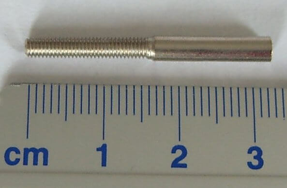 Löthülse M2x26mm Gesamtlänge 1 Stück                        