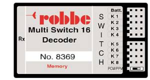 Multi Switch 16 Decoder Memory (robbe), Decodermodul