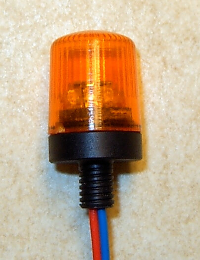 Rundumleuchte, orange, mit integrierter Elektronik u, Gelblicht, Rundum- Leuchten, Beleuchtung, Fahrzeug-Komponenten