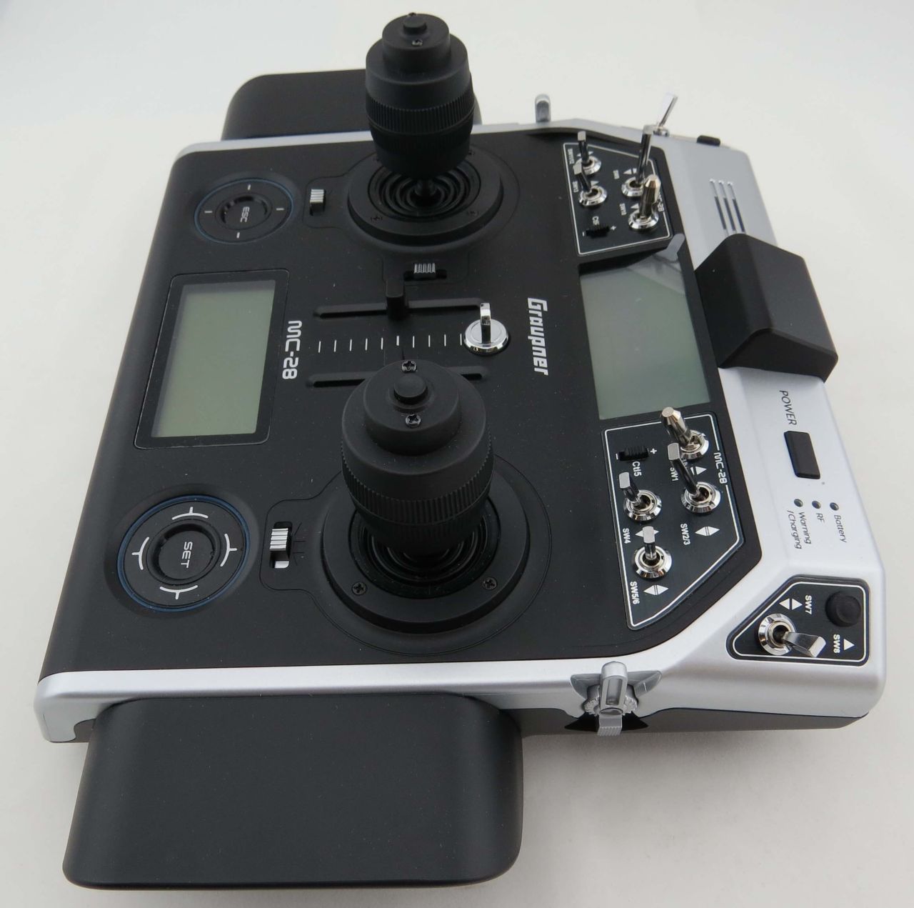 MC-28HoTT computer remote control transmitter, 16-channel, Graupner | 10649